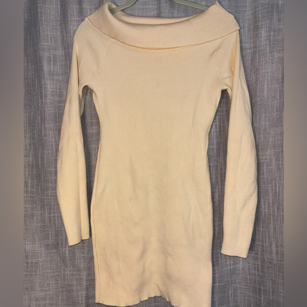 Qinsen Off The Shoulder Bodycon Dress